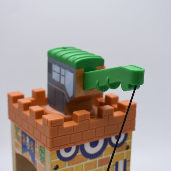 Castle Crane King of the Railway Thomas & Friends Wooden Engine Trains 10" Works - Picture 7 of 9